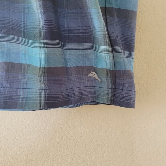 Tommy Bahama Shorts Mens 40 Island Zone Blue Chip Shot Golf Performance Wicking - Picture 7 of 9